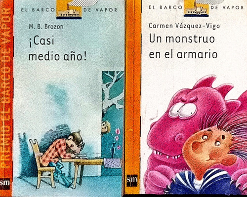 P-5 10 Libros Selectos Barco De Vapor Sm A Partir De 9 Año (Usado)