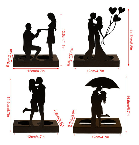 Regalo De Candelabro Hierro Para Pareja Para Boda (globos)
