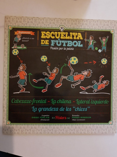 Escuelita De Futbol Pasion Por La Pelota 4 Numeros - L394 