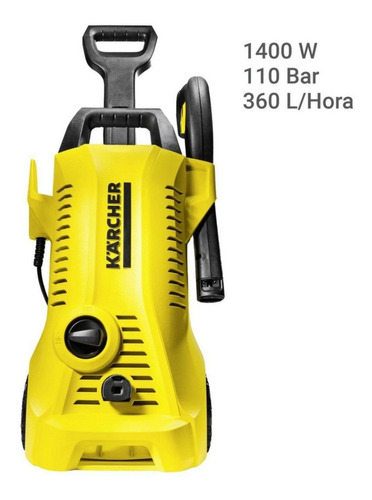 Hidrolavadora Karcher 1400w 110bar Full Control K2