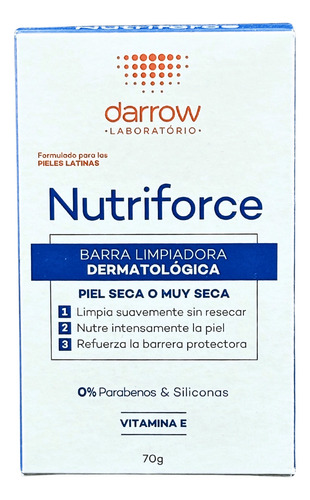 Darrow Nutriforce Barra Limpiadora 70g