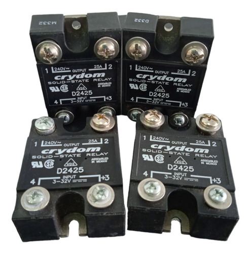 Rele Estado Solido Input 3-32v Output 240v- 25a C-00001