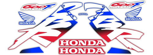 Honda Cbr 600 F 2000 Ultima Ligth Roja Azul