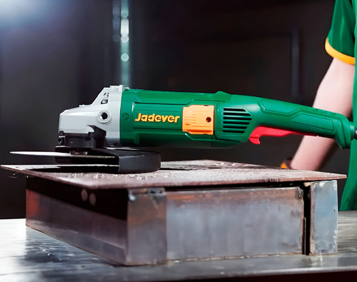 Amoladora Angular Jadever 1800w Disco 18mm Mango Auxiliar