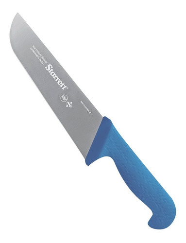Cuchillo Carnicero Azul R / Ancho 20 Cm Acero Inox  Starrett