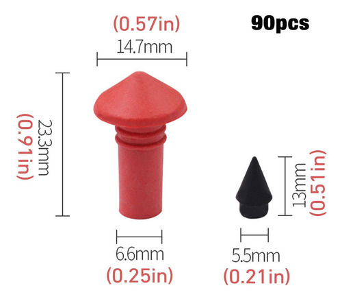 // Tapones Para Reparación De Neumáticos 90 Tornillos De