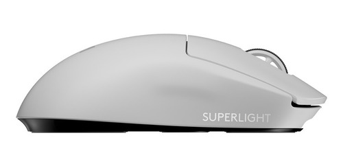Imagen 4 de 8 de Mouse gamer de juego inalámbrico recargable Logitech Pro Series Pro X Superlight blanco