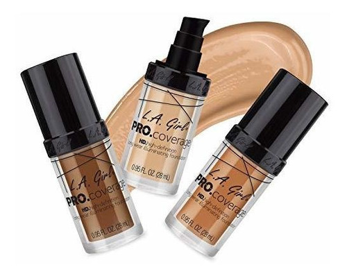 Base de maquillaje L.A. Colors tono warm beige