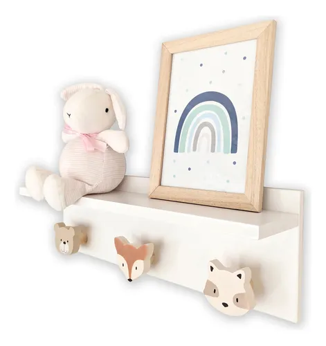 Perchero Infantil Pared Deco Nordico Gancho Colgante Abejita