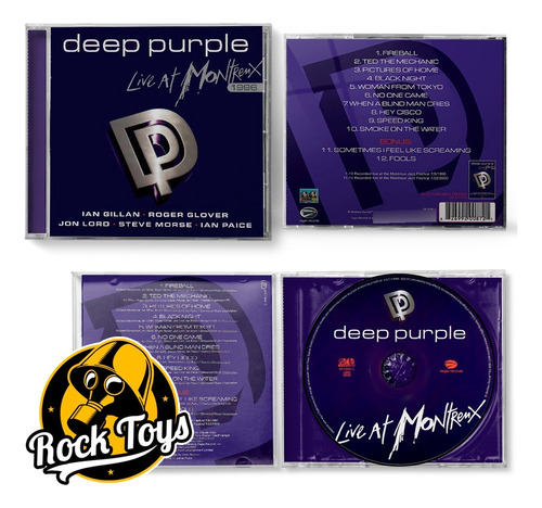 Deep Purple - Live In Montreux 2006 Cd Vers. Usa (Reacondicionado)