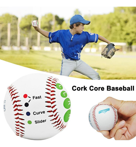 - Pelota De Béisbol De Pvc Con Núcleo De Corcho De 9 Pies