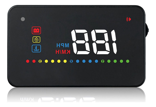 Velocímetro Universal A200 Hud Con Pantalla Frontal Para Aut