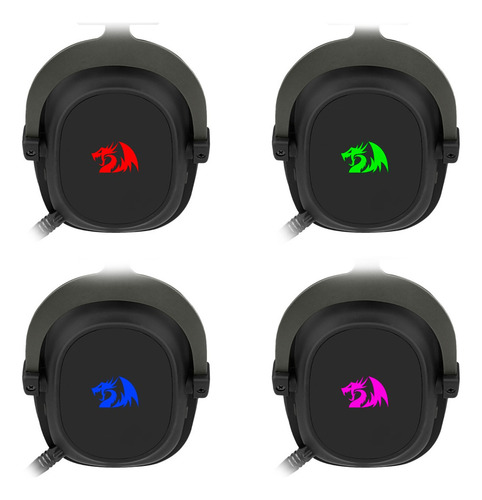 Headset Gamer Zeus Pro Preto Sem Fio Preto