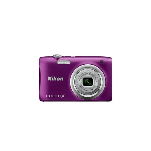 Câmera Digital Nikon Coolpix A100 2.7 20.1mp Zoom 5x Roxa