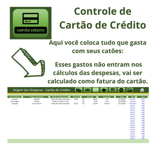Planilha De Controle Financeiro De Contas A Pagar E Receber