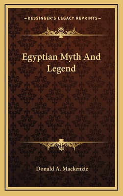 Libro Egyptian Myth And Legend - Mackenzie, Donald A.