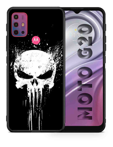 Funda Moto The Punisher Marvel Comics Heroe Art 