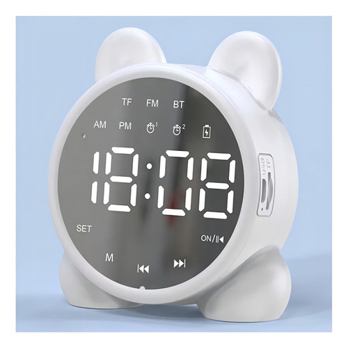 Reloj Despertador Para Niños, Bocina Bluetooth, Despertador