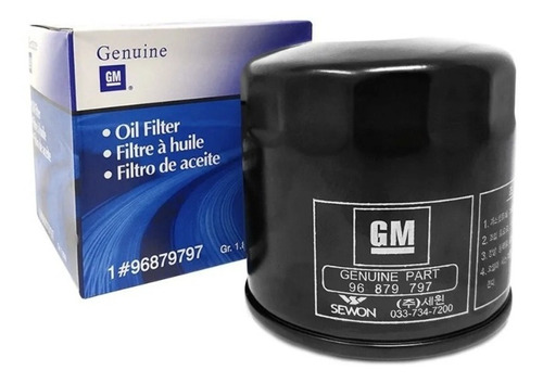 Filtro Aceite Chevrolet Aveo Gm Acdelco 2005-2010