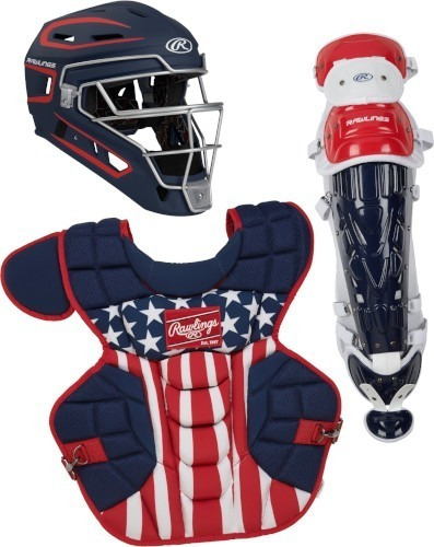 Arreos Juveniles Rawlings Velo 2.0 Usa Beisbol Catcher Set