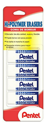Pentel Zehe05-bp4 Corrector Líquido, Color Blanco