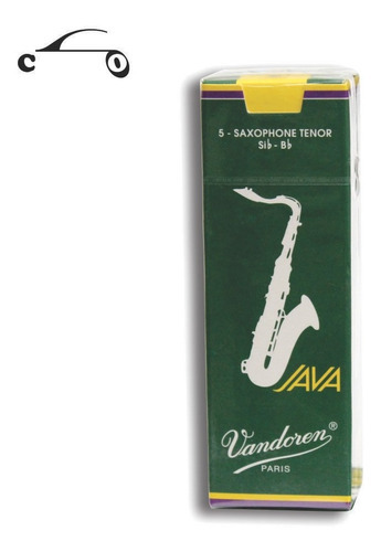 Palheta Vandoren Java Cx 5 Sax Tenor Nº 1.5-2.0-2.5-3.0-3.5