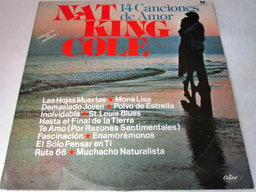 Nat King Cole - 14 Canciones De Amor Lp