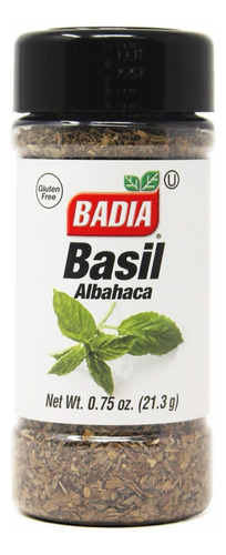 Especias Badia Albahaca 21,3 Grs. Sin Tacc / Kosher