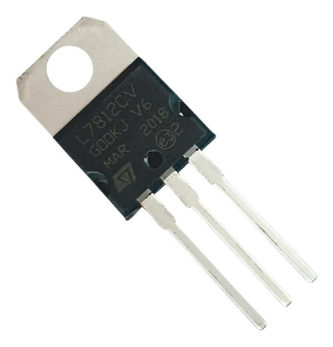 Regulador De Tensão 7812 12v 1a Para Projetos - 10
