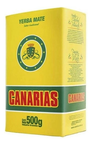 Yerba Mate Uruguaya Canarias 500 Gramos