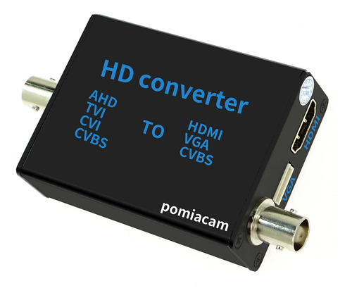 Convertidor De Senal De Video Bnc A Hdmi, 4 En 1 Compuesto C