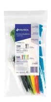 Comprar Cincho Plástico Colores Surtidos 200 Pzas Volteck 44019