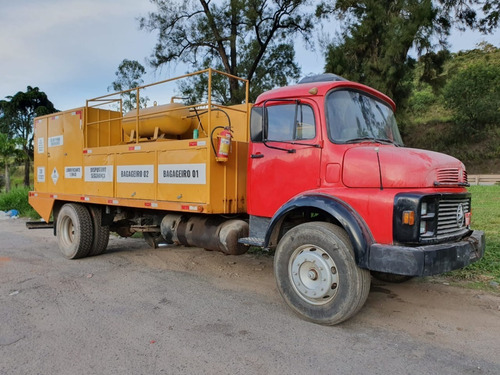 Mercedes-benz 1516 Ano 1984 Caminhão Comboio Gascom
