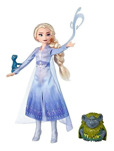 Frozen 2 Historias Con Amigos - Elsa, Pabbie Y Salamandra