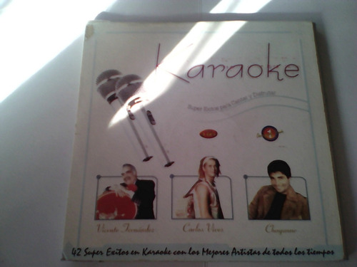 Cd Karaoke - Vicente Fernandez Carlos Vives, Chayanne, 