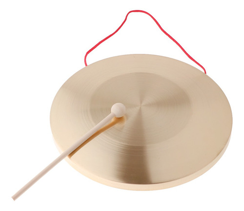 Imagen 4 de 8 de Hand Gong Platillos De Metal Niños Bebé Preescolar Juguete