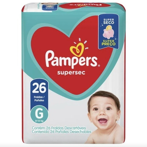 Fralda Pampers Supersec G Atacado Barato Revenda