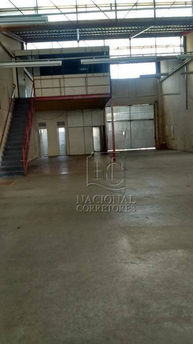 Galpão Para Alugar, 746 M² Por R$ 12.000/mês - Cerâmica - São Caetano Do Sul/sp - Ga0722
