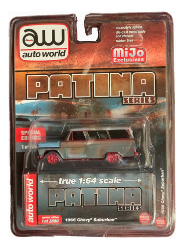 Auto World Patina 1965 Chevy Suburban Chase Especial Edition