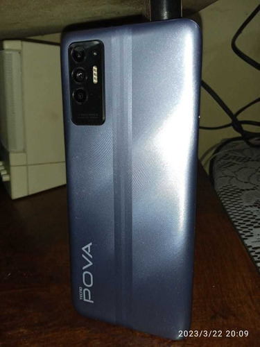 Imagen 4 de 4 de Tecno Pova 2 Edición Ice Silver 128/6