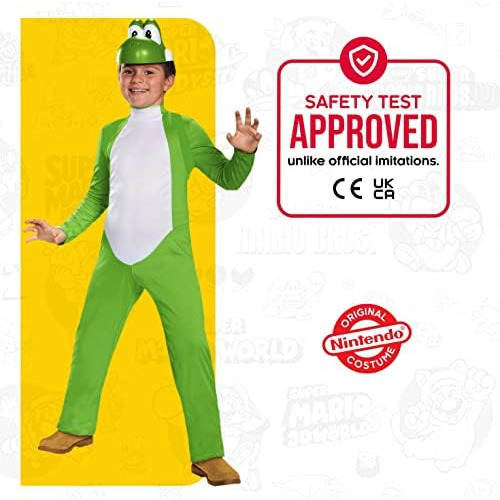 Disfraz De Yoshi Deluxe For Child, Grande