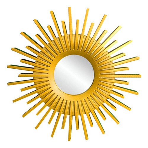 Bom Estilo Europeu Ornamentado Redondo Ouro Em Forma De Sol