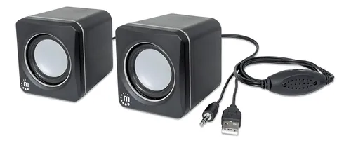 Parlantes Computadora Negros Pc Laptop Otros