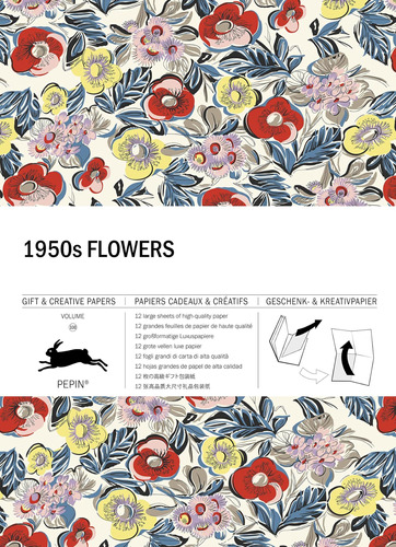 Libro: 1950s Flowers: Gift & Creative Paper Book Vol. 108 (e