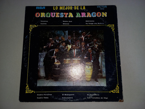 Lp Vinilo Orquesta Aragon Lo Mejor Salsa 