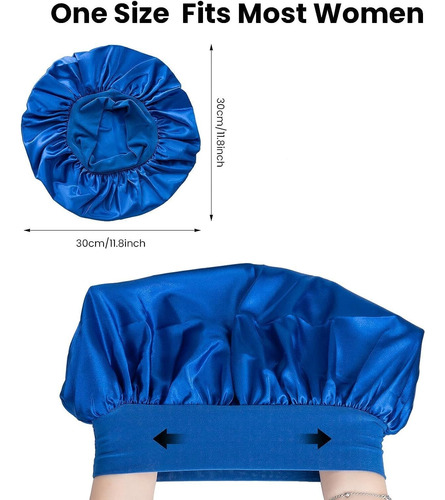 Gorro De Seda Para Damas Y Niñas Que Duermen De Noche.