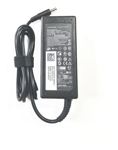 Imagem 2 de 7 de Fonte Carregador Dell 19.5v 3.34a 65w Plug 4.5mm X 3.0mm