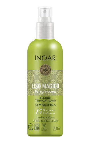 Termoprotector Capilar Inoar Liso Mágico Cabello Liso