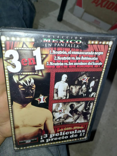 Dvd Colección México En La Pantalla-neutrón El Enmascarado