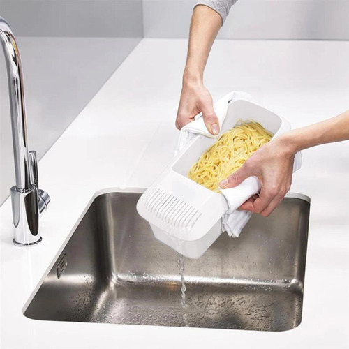 Cocedor De Pasta Para Microondas, Resistente Al Calor, Con C